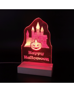 Leuchtschild Halloween