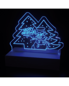 Leuchtschild Merry Christmas
